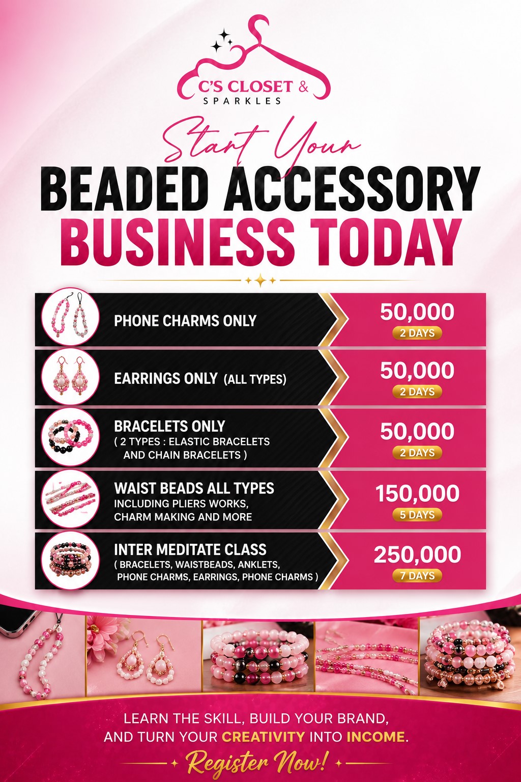 Beaded Accessory Training